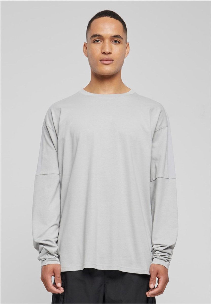Urban Classics Raglan Back Longsleeve shirt S Grijs