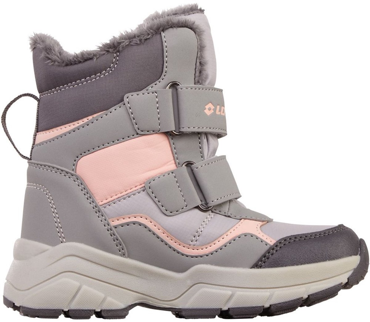 Lotto Kinder Winterschuhe Hoonah Tex K 2600390K Grey/Rose