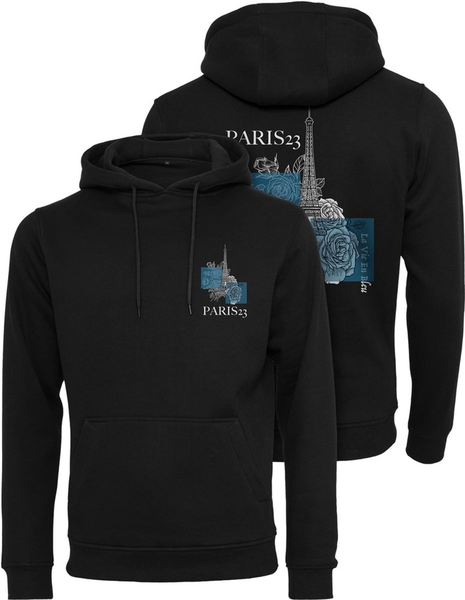 Mister Tee Paris Hoodie/trui 3XL Zwart