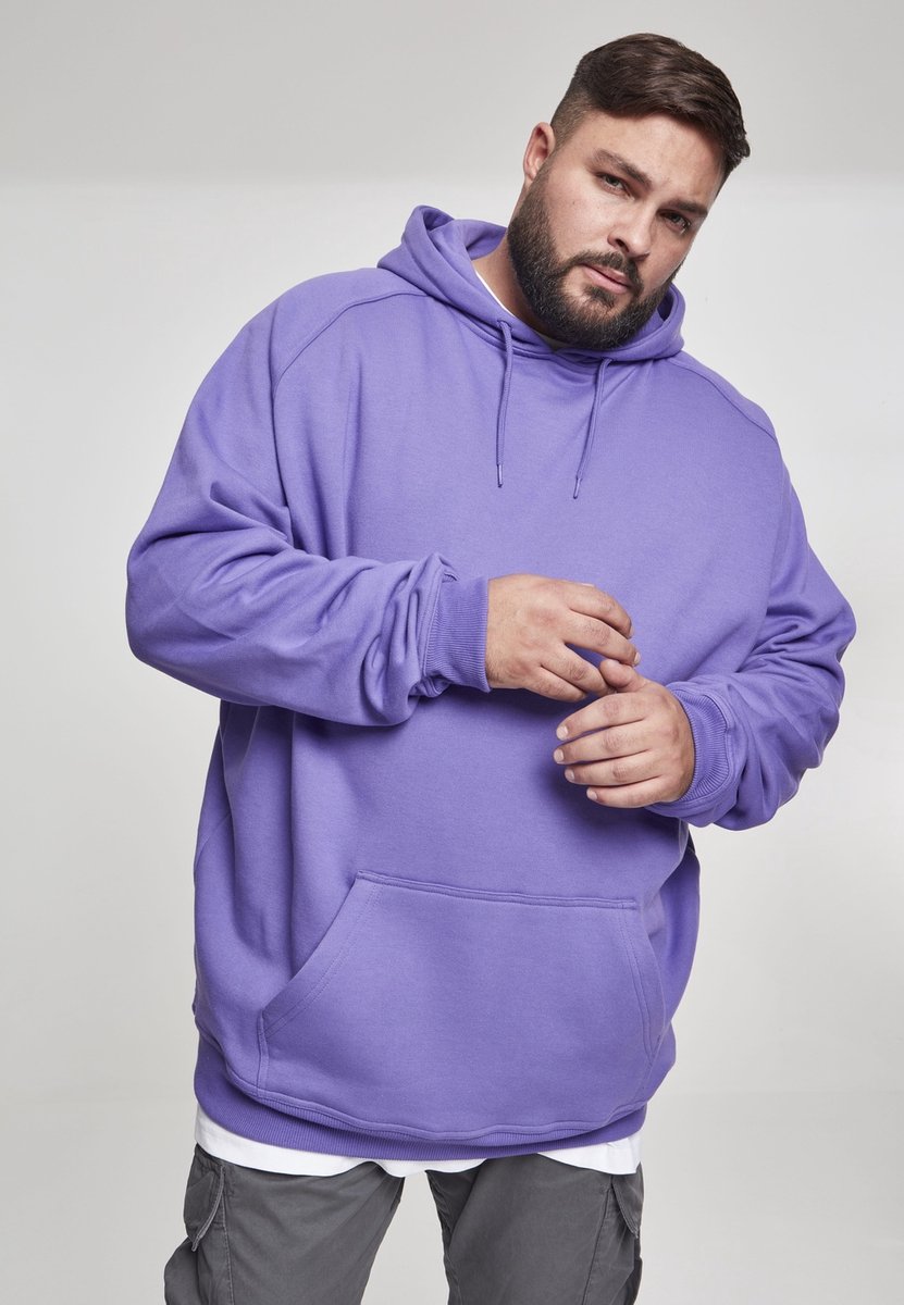 Urban Classics Blank Hoodie/trui 4XL Paars