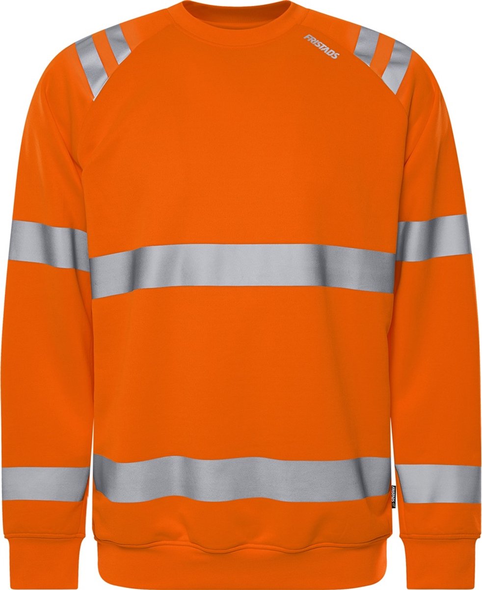 Fristads Hogezichtbaarheids sweater klasse 3 7862 GPSW Hi-Vis Oranje