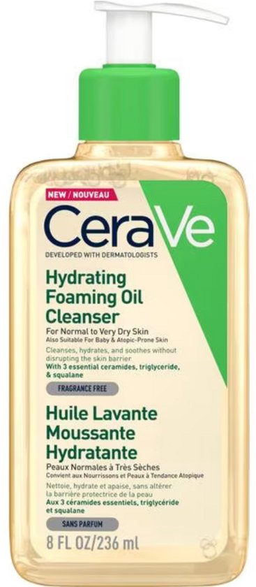 CeraVe - Hydrating Foaming Oil Cleanser