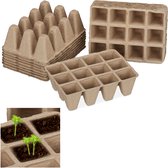 1224x kweekpotjes - afbreekbaar - stekpotjes - turfpotjes - tray