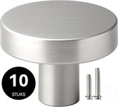Kastknoppen, ladehandgreep, dressoirknoppen 4-pack verchroomd zilver handvat kastdeurknop helder zilver puur koper kastlade kastdeurknop met één gat, B96mm (Color : B96mm
