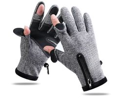 Waterdichte Touchscreen Heren Fietshandschoenen Maat M – Winter Warme, Winddichte Handscho