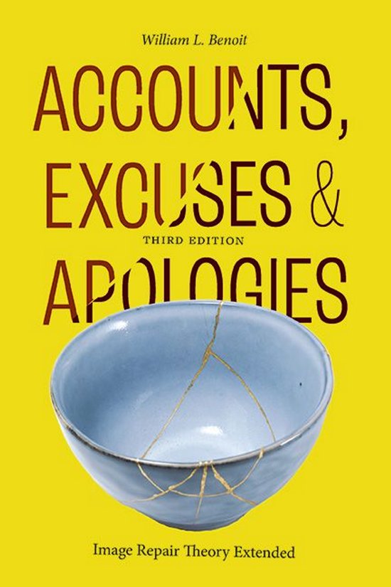 Accounts, Excuses, and Apologies - cover