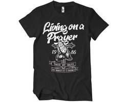 Hybris Living On A Prayer T-Shirt Black-L
