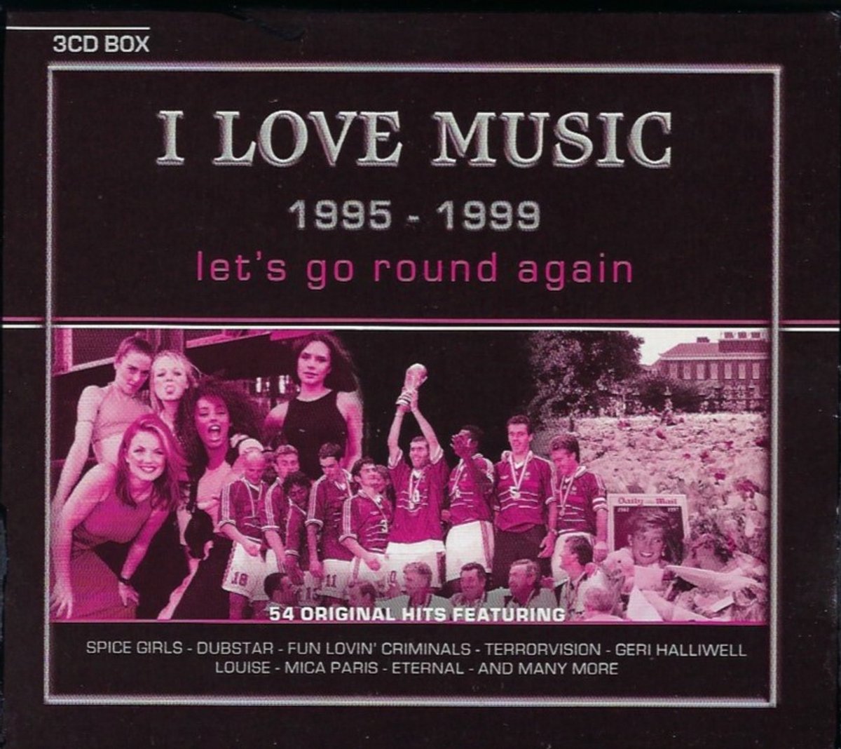 Various - I Love Music 1995 - 1999 Let's go round again (CD)