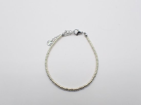 Colure® armband zilveren Miyuki