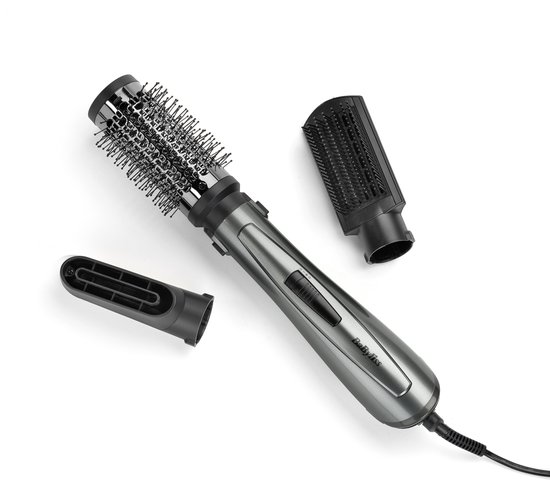 BaByliss Xanadu Föhnborstel AS261E - 1000W [Airstyler] - Multistyler met 3 opzetstukken - 50mm Volume Borstel - Ionische Krulborstel - Coolshot - Stijlborstel met 2 temperaturen