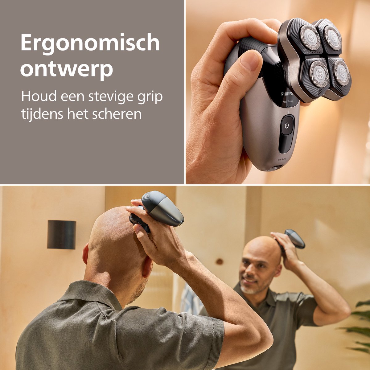 Philips Series 7000 Headshaver - Scheerapparaat mannen hoofd - afbeelding 2