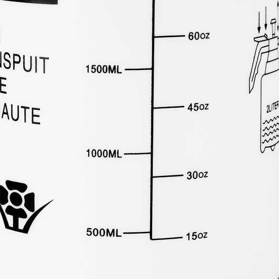 3x drukspruit 2 l - plantenspuit - onkruidspuit zwart - druksproeier - met pomp — afbeelding 3