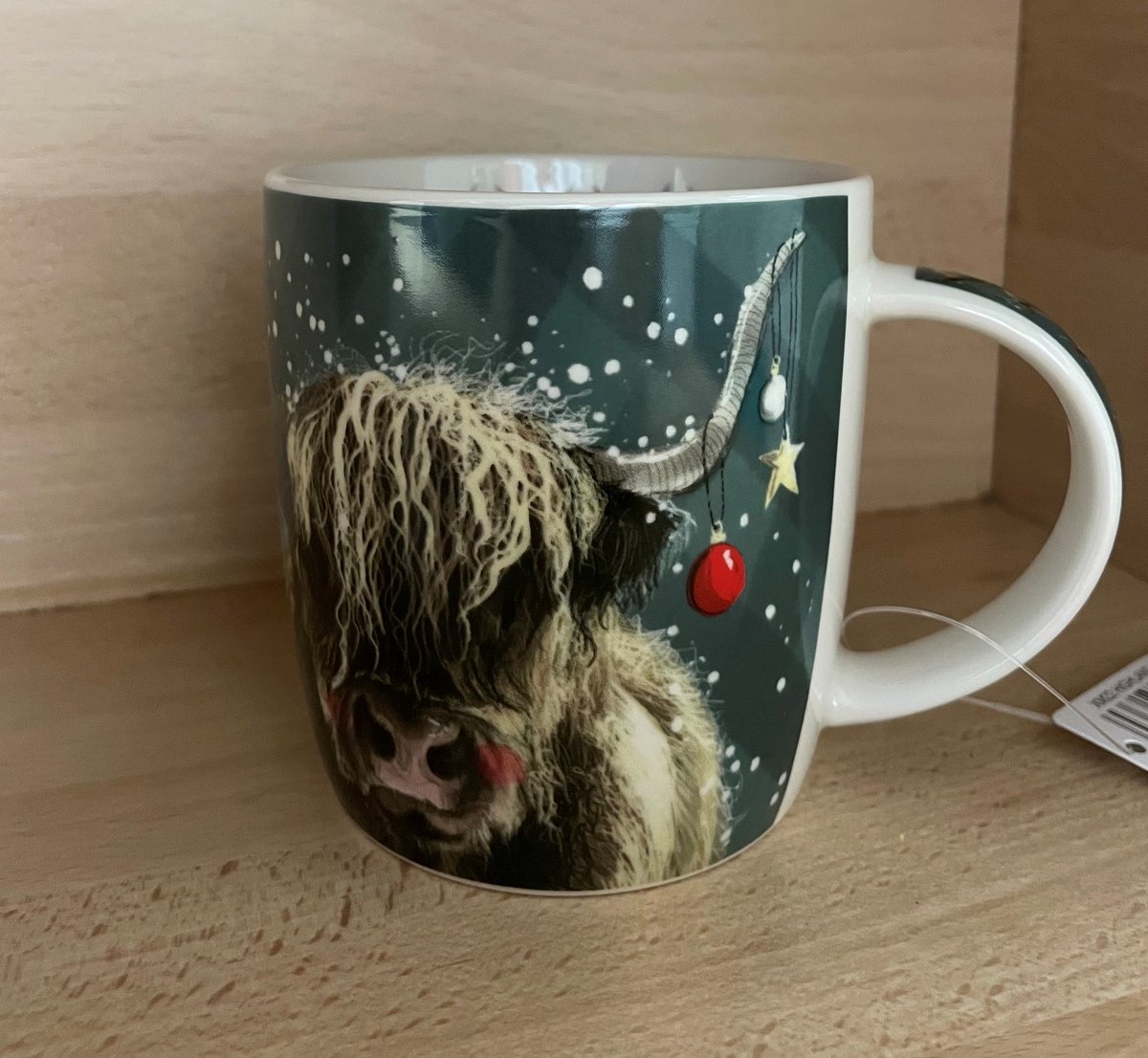 Alex Clark Kerst Mok Hooglander ~ Highland Cow