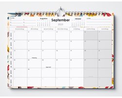 Huurdies® - 22 maanden kalender - 2025/2026/2027 - A3+ - Seizoenen