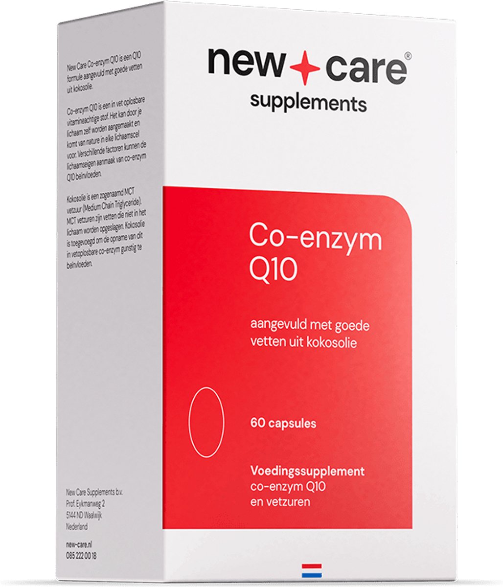 New Care co-enzym Q10 - MCT vetzuur - 60 capsules