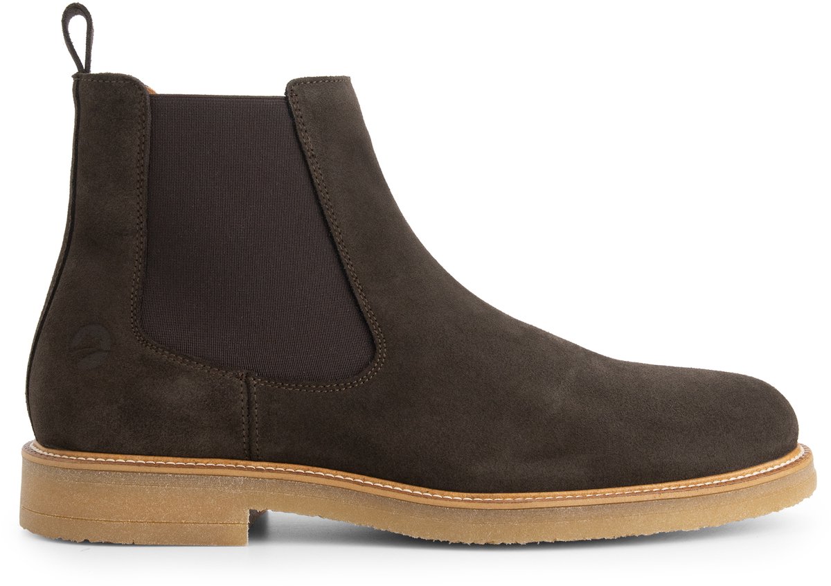 Travelin' Fowley Heren - Chelsea boots - Leer - Donkerbruin