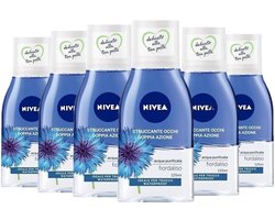 Nivea Visage - Oogmake-up Remover - Double Effect - Voordeelverpakking 6 x 125 ml