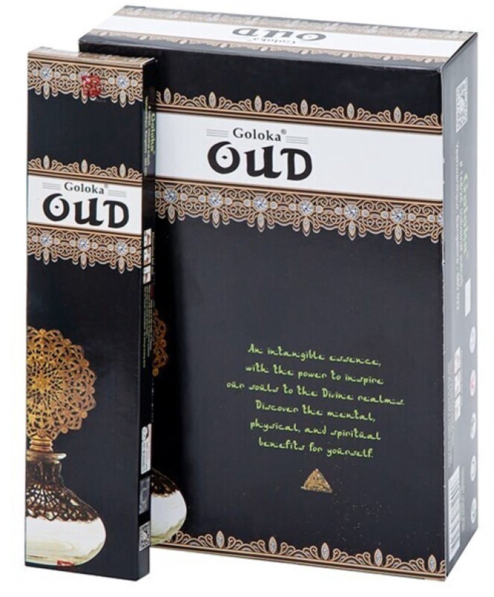 2 pakketen Handgemaakte wierook sticks met OUD - mystiek en energiebescherming 20gr