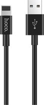 HOCO X23 Skilled USB naar Lightning 2.1A Snellader kabel 1 meter zwart - voor Apple iPhone en iPad