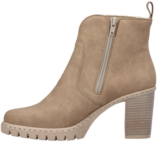 RIEKER Y2571-20 Laars taupe maat 37 bol