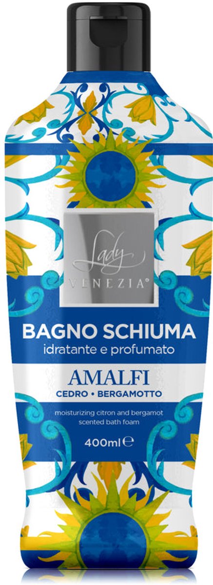 Lady Venezia Ceramiche Luxe Badschuim Amalfi met ceder en bergamot 400 ml