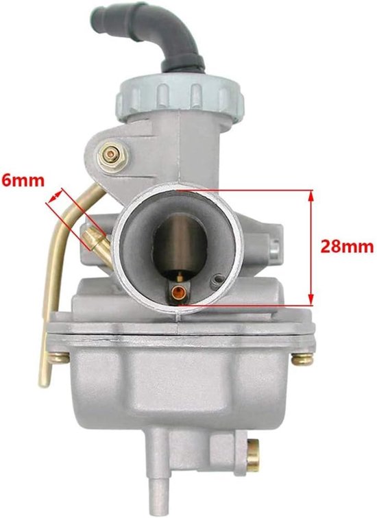 Carburateur voor 50Cc 70Cc 90Cc 110Cc 125Cc 4 Takt Motor ATV UTV's CRF50F CRF80F XR50R met Filter van Merkloos	 — afbeelding 2