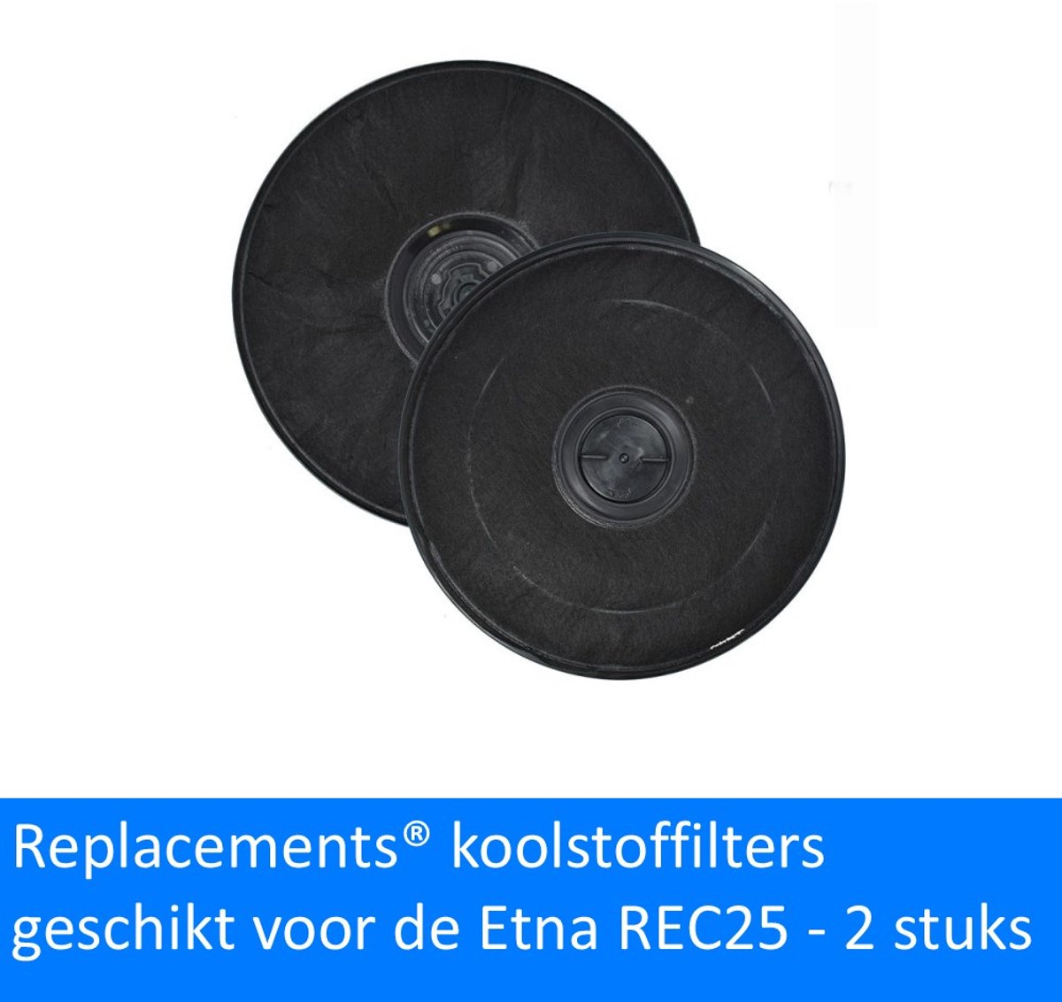 Replacements® filter geschikt voor Etna REC 25 - 2 stuks