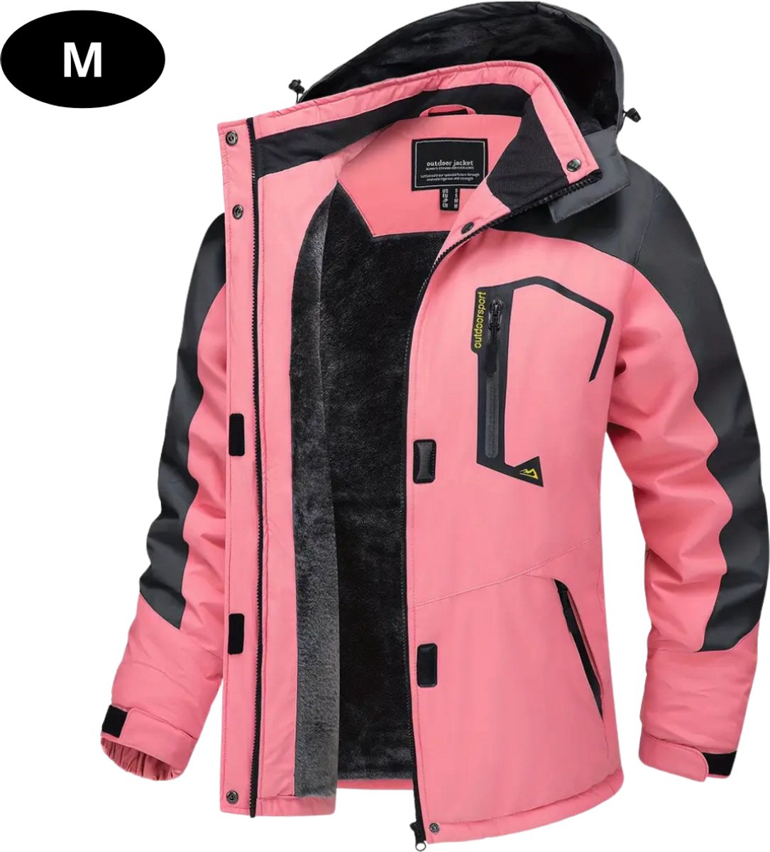 Livano Skipak SkiBroek Skijas Ski Suit Wintersport Dames 2-Delig Licht Roze
