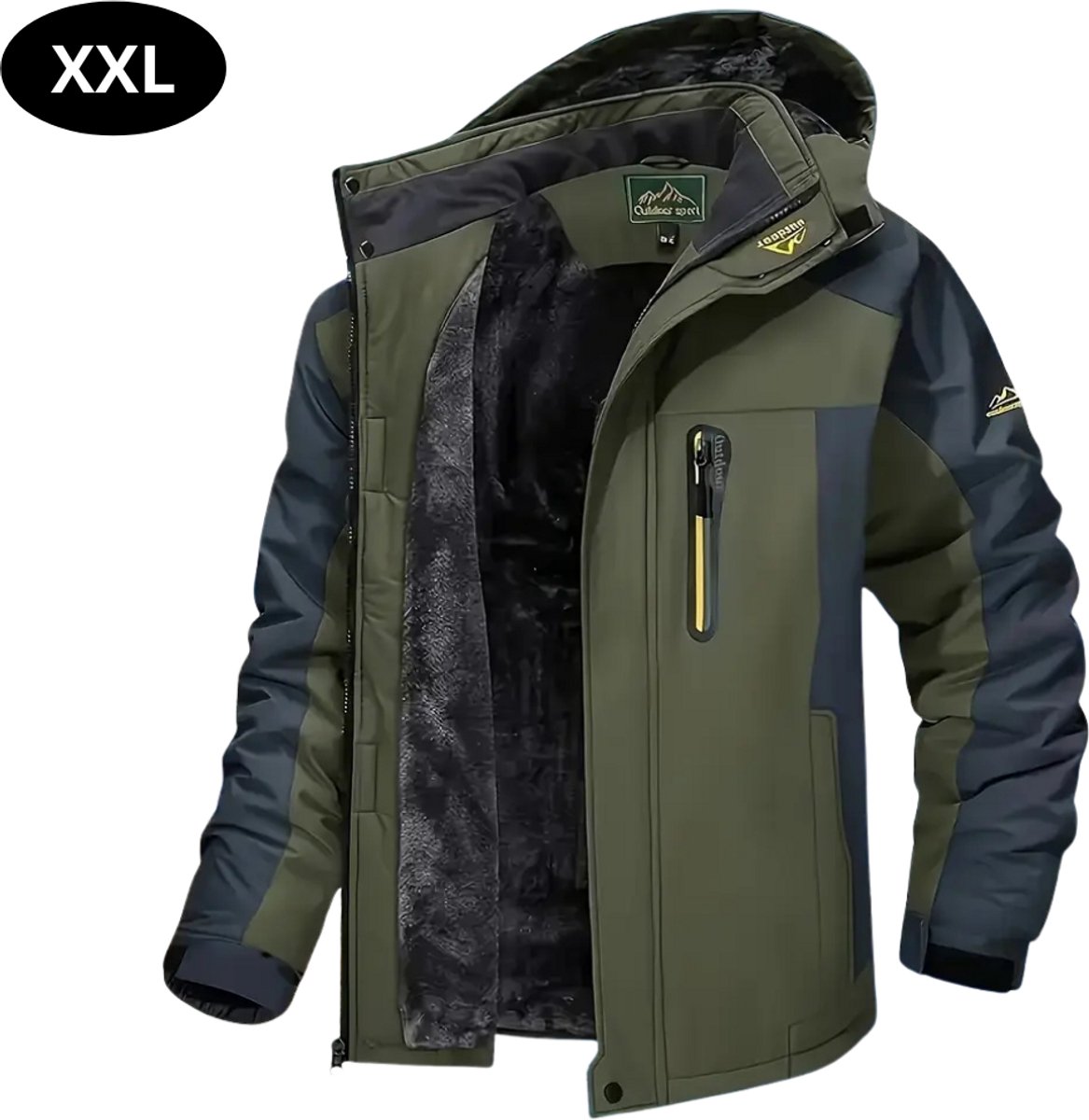 Bovista Skipak SkiBroek Skijas Ski Suit Wintersport Heren 2-Delig Groen