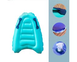Opblaasbaar bodyboard - blauw/groen