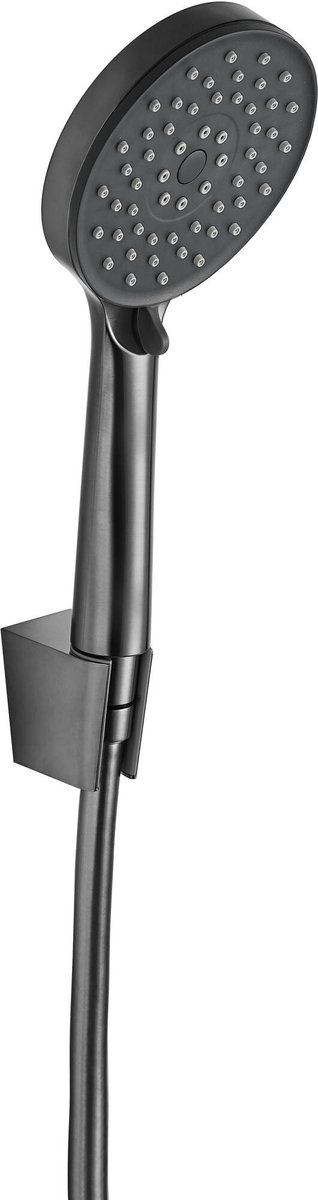 Saqu Eurotrend badset met 3 straalsoorten gunmetal