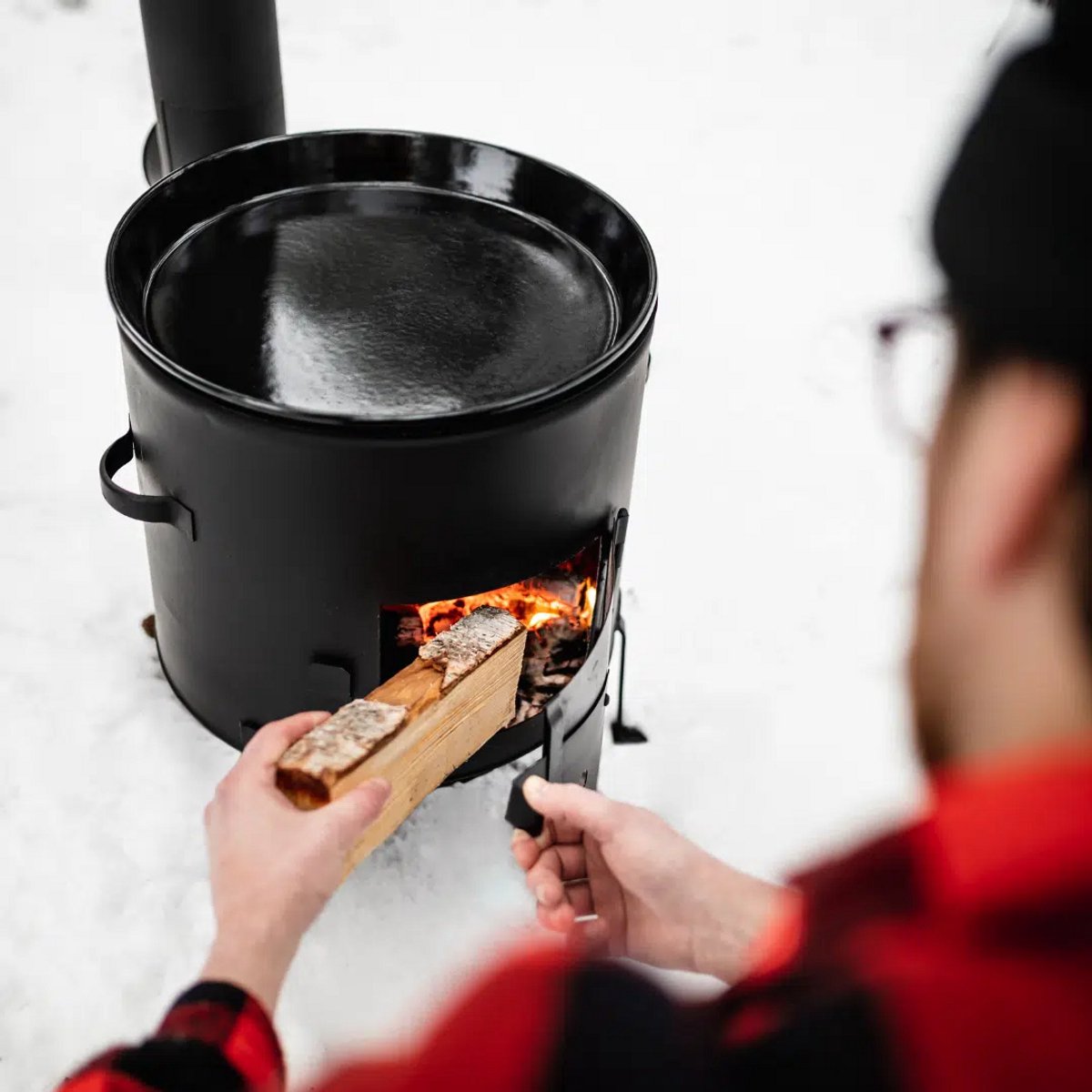 VUUR LAB.® BBQ Buiten kookkachel-set Ø36 compleet, tot 6 personen.