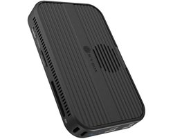 ICY BOX IB-DK4071M-CU31 7-in-1 USB-C DockingStation met M.2 NVMe & SATA SSD-behuizing, HDMI 4K@60Hz, USB 3.2 Gen 2 (10 Gbit/s), SD/microSD kaartlezer, Power Delivery 100W