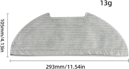 Stofzuigeraccessoireset met hoofdborstel, zijborstels en filters
