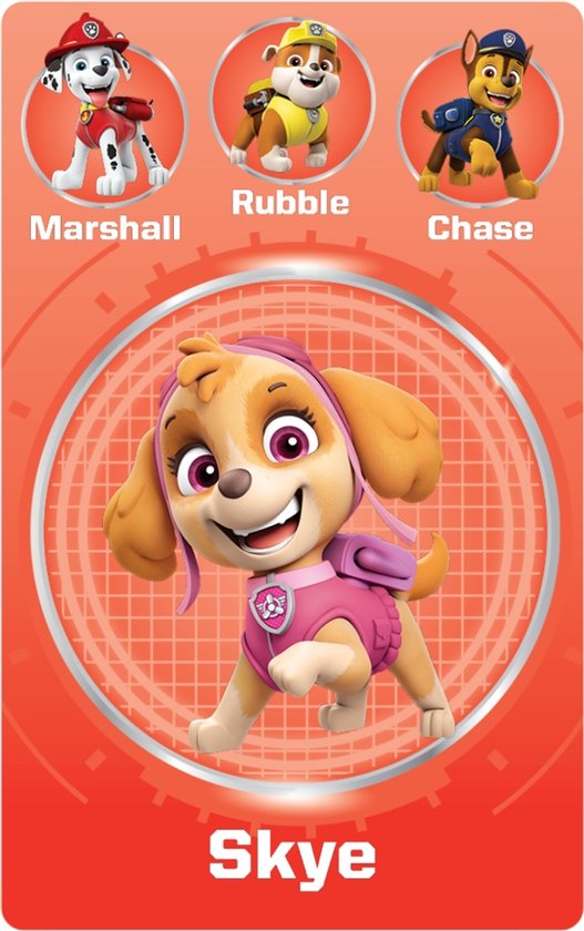 Tactic PAW Patrol Kwartet – Kaartspel – Kinderspel – Vanaf 4 jaar – 2-4 spelers