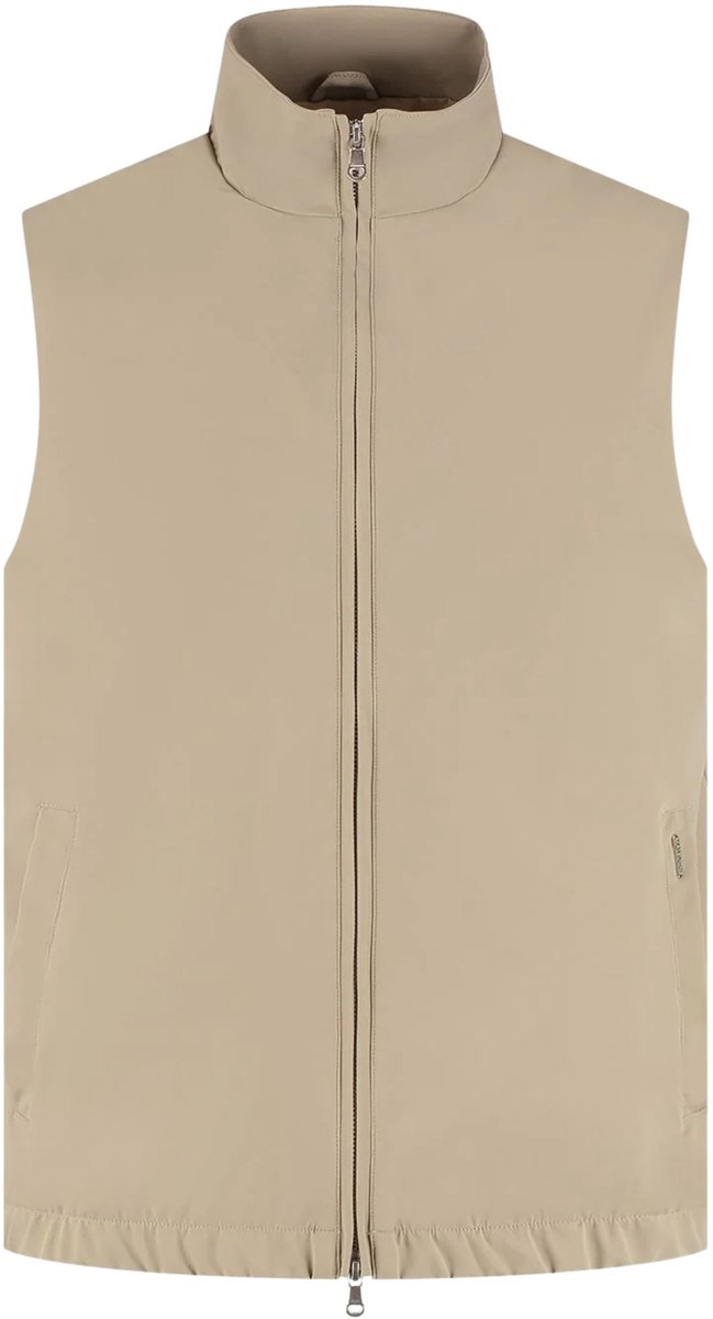 Malelions Jas Malelions Premium Nylon Smart Gilet Bodywarmers Mp1-aw25-03 Taupe