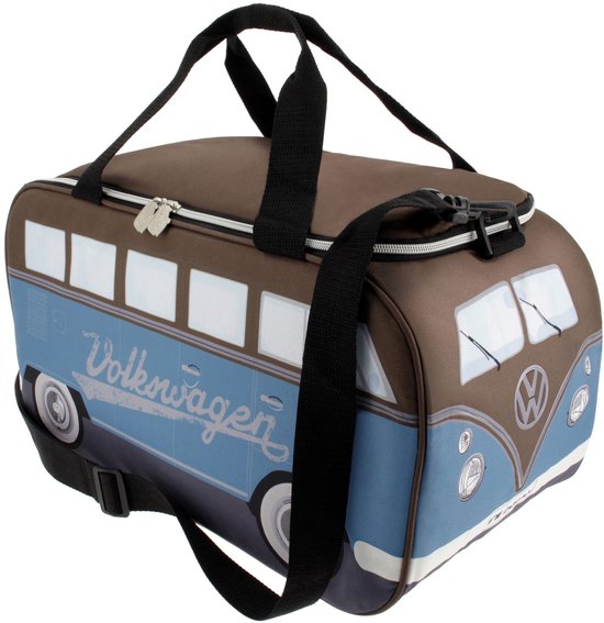 Volkswagen T1 Bus Koeltas - 25 Liter - Petrol/Bruin van Merkloos — afbeelding 4