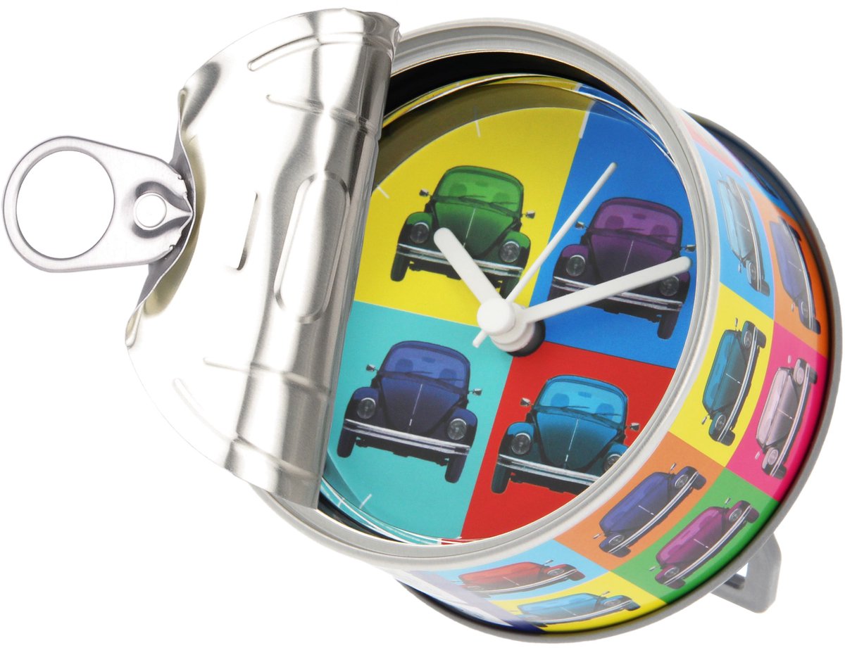 BRISA VW Collection - Volkswagen tafelklok, magnetische klok, MyClock ook personaliseerbaar, fotocadeau, VW-fan-verzamelobject