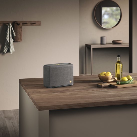 Audio Pro A15 W Draagbare Smart Multiroom Actieve Luidspreker - Audio Pro Multiroom (Linkplay) - Ruimtecorrectie - Waterbestendig IPX2 - Grijs van Merkloos — afbeelding 4