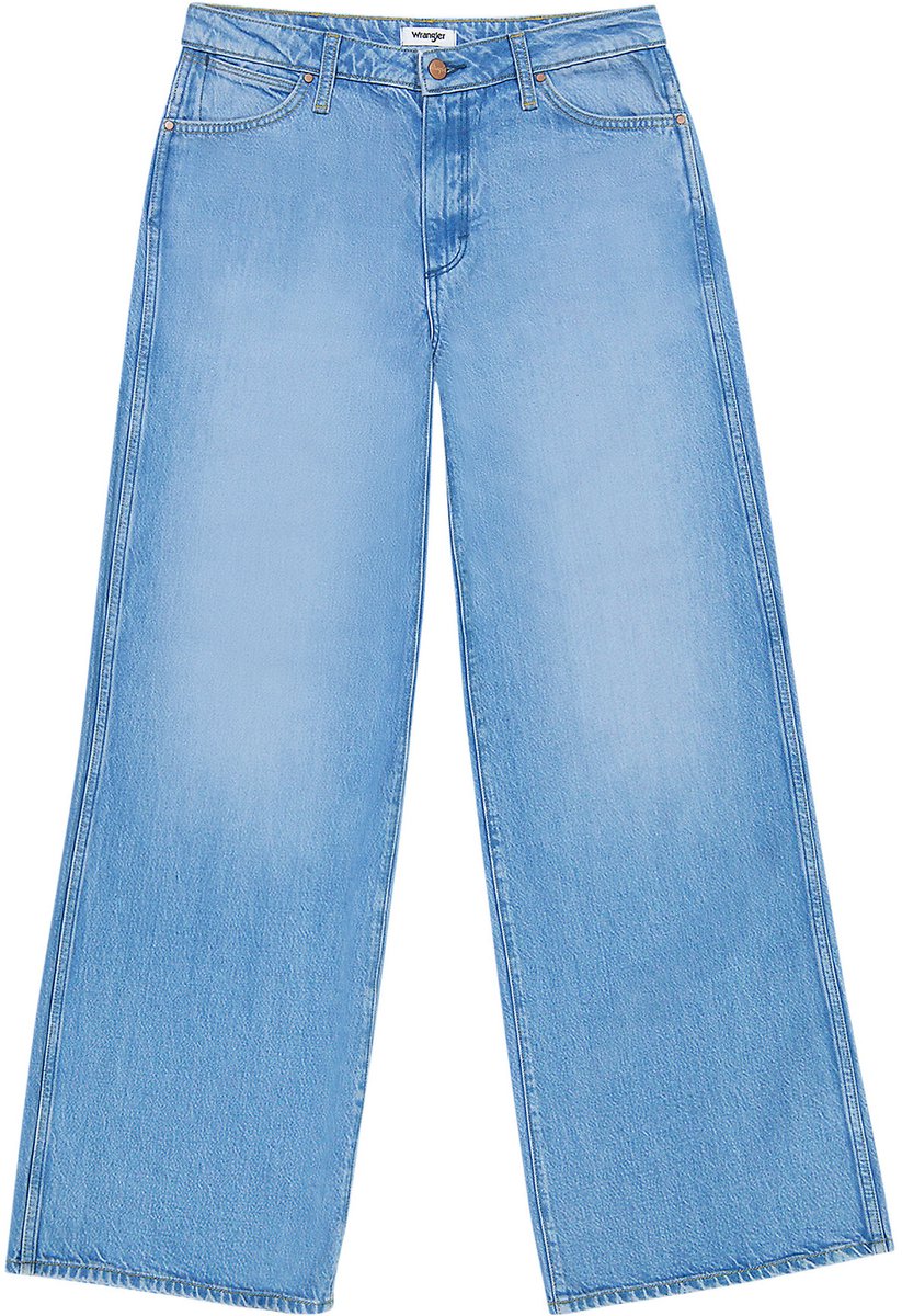 Damesjeans Wrangler World Wide Blauw