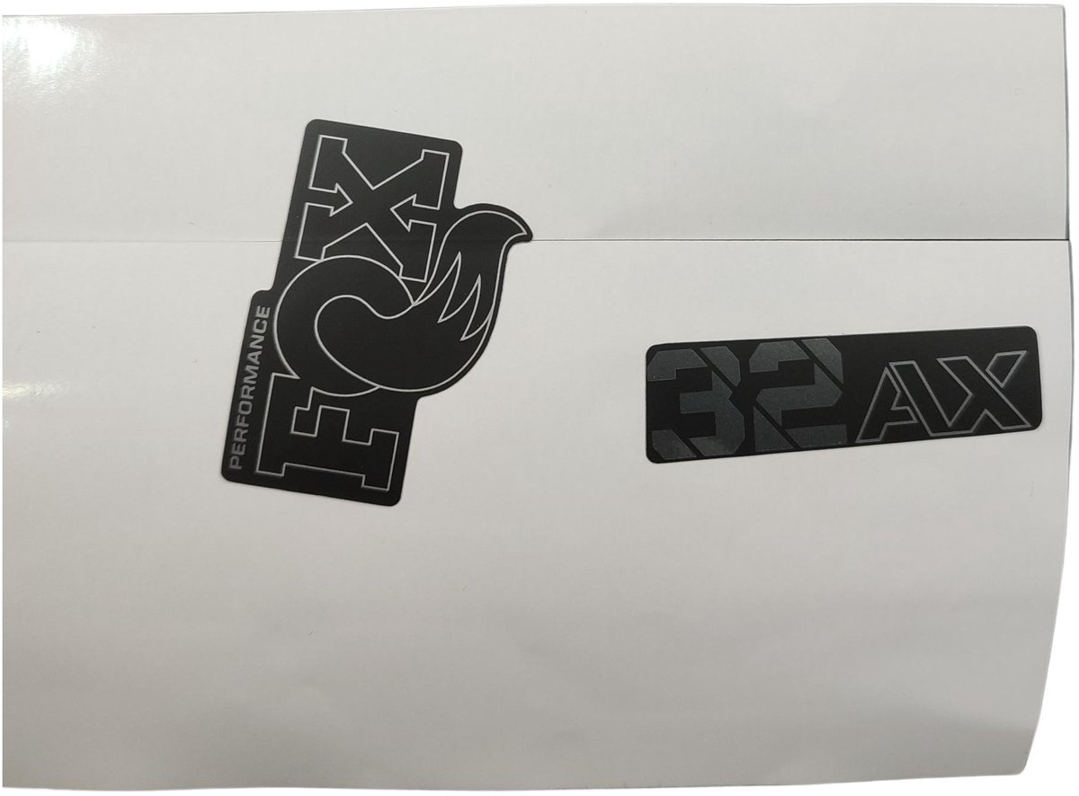 Stickers Fox Factory Float AX P-S