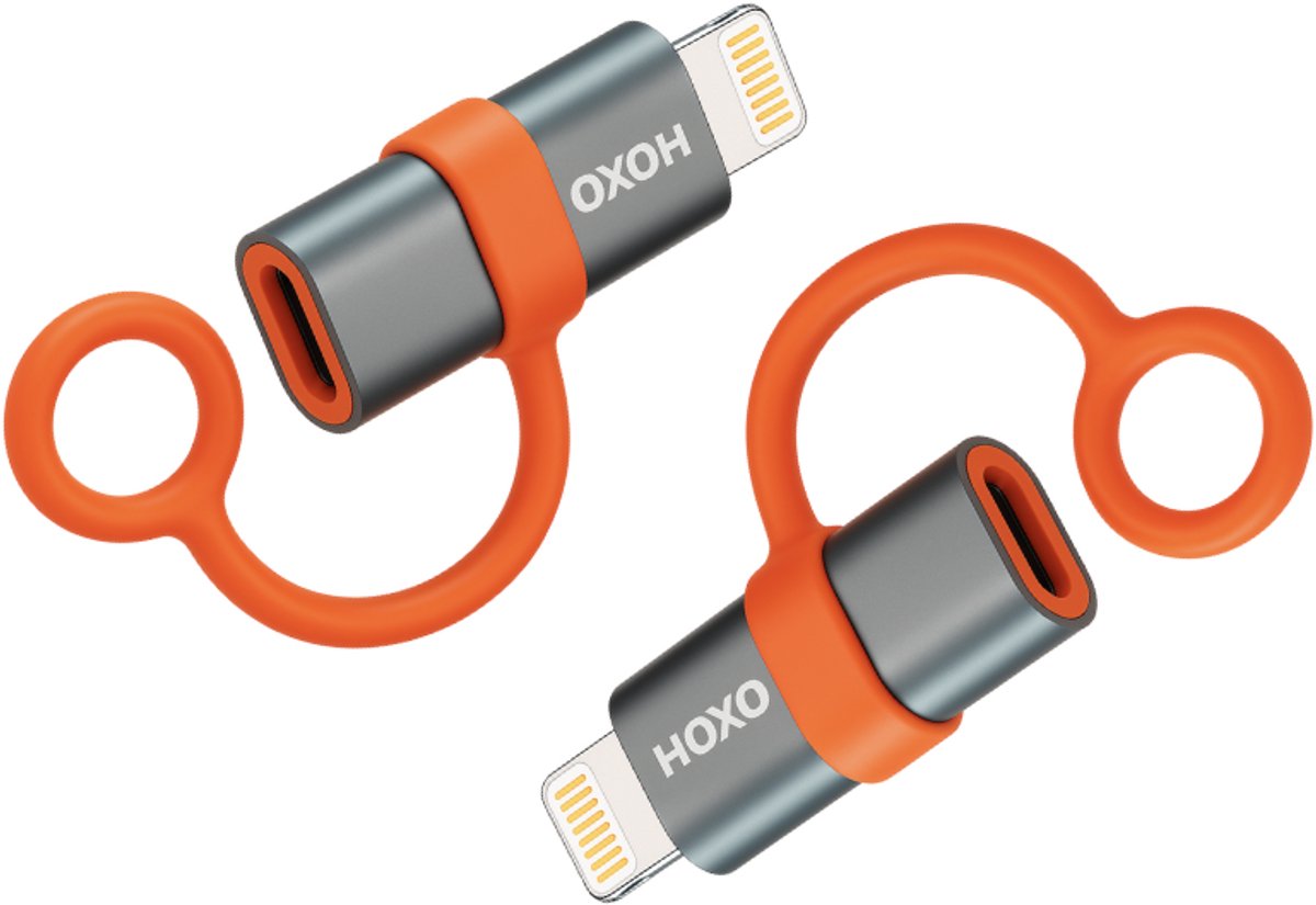 OTG Converter Geschikt voor Lightning - USB-C Adapter - Geschikt voor Carplay, Opladen & Data overzetten
