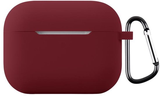 Telestore - Étui soft pour AirPods Pro 3 - rouge - Étui en TPU - Housse de protection - Housse AirPods Pro 3 - Étui AirPods Pro 3 - Convient pour Apple AirPods Pro 3 - Étui en gel avec porte-clés