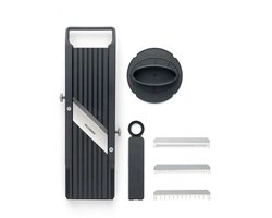 Global GSL-64 Mandoline – 64 mm – 3 messen – Zwart