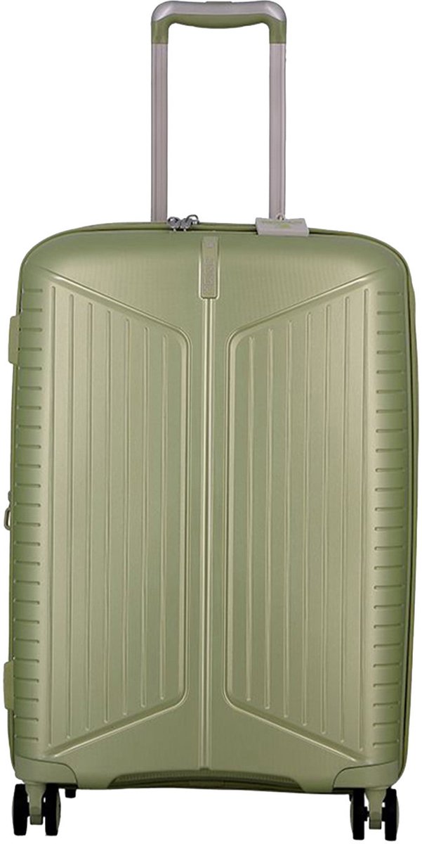 Jump Evae reiskoffer medium 66 cm expandable Light Green