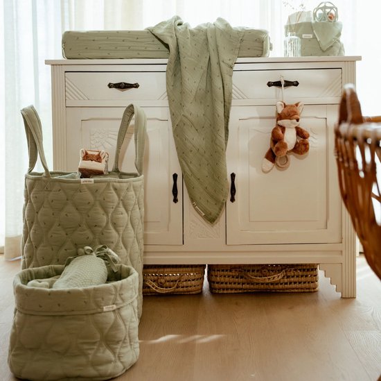 Aankleedkussenhoes - Groen - Essentials — afbeelding 3