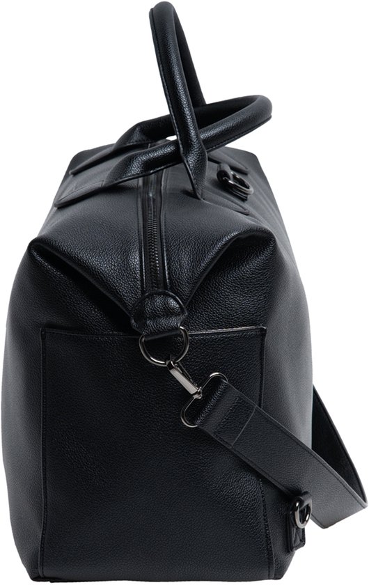 Maeva Belle - Luiertas - Zwart vegan leer - Zwarte hardware — afbeelding 2