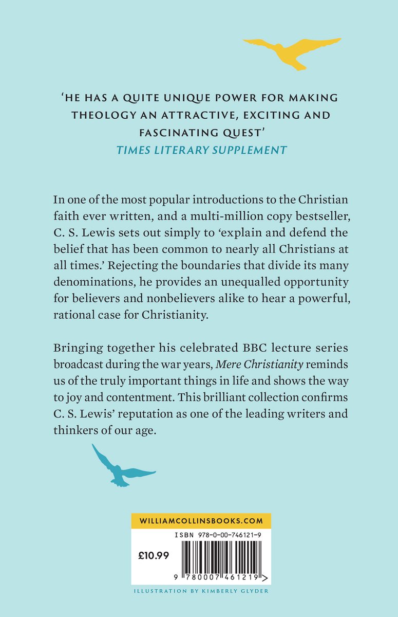 Mere Christianity - back cover