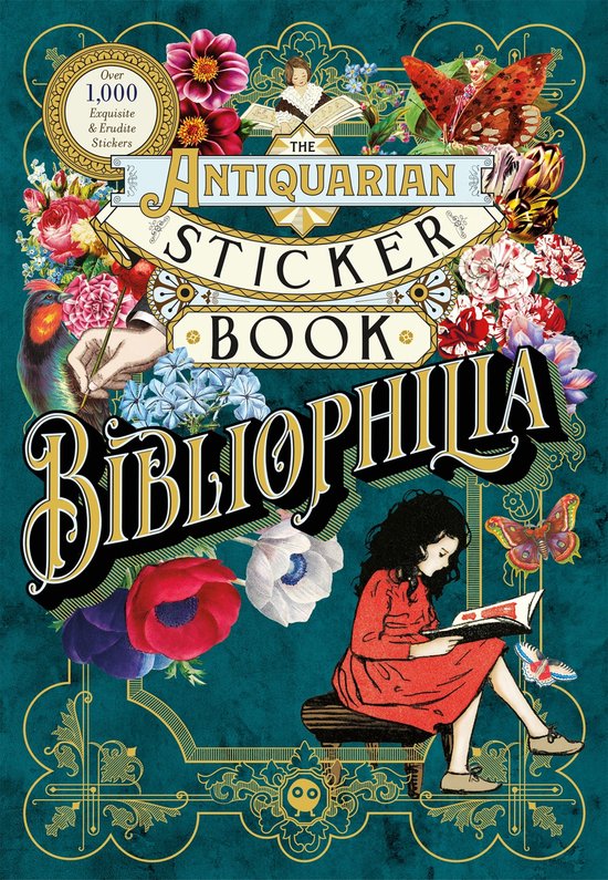 The Antiquarian Sticker Book Series-The Antiquarian Sticker Book: Bibliophilia