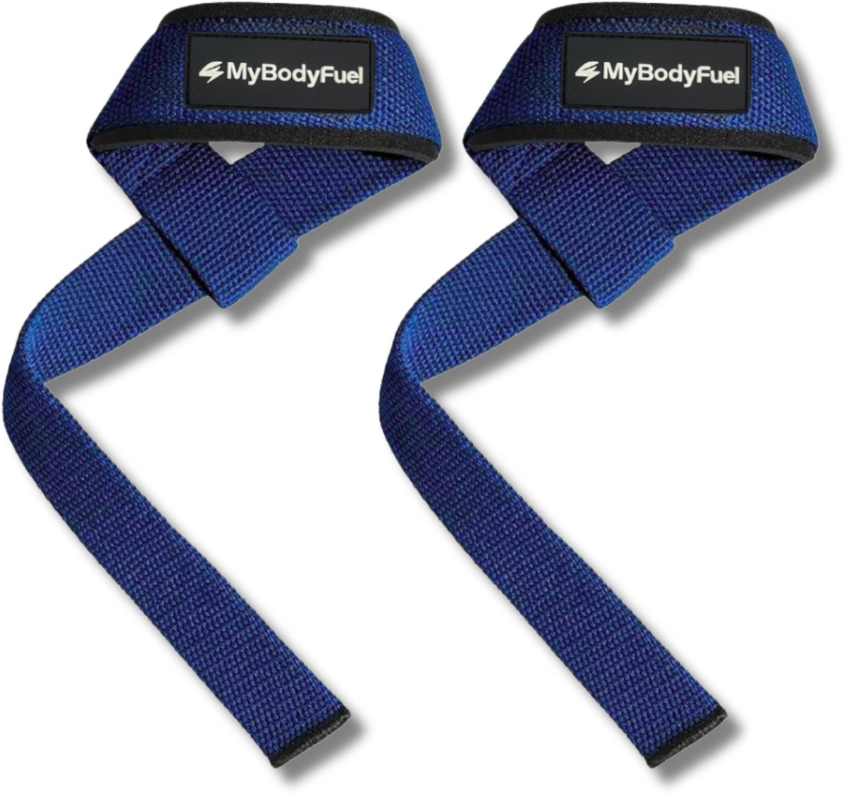 MyBodyFuel - Lifting Straps - Lifting Grips - wrist wraps - Lift Straps voor Fitness & Krachttraining - 2 Stuks - Blauw
